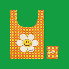 環保袋 -  Retro Check Smile