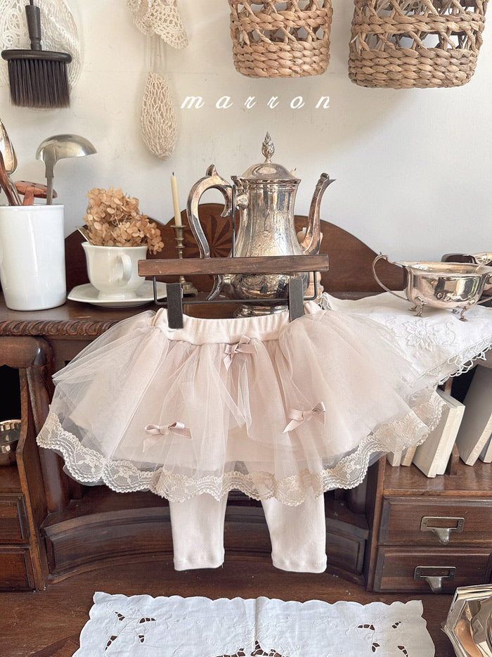 Ribbon Tutu Skirt [MN36]