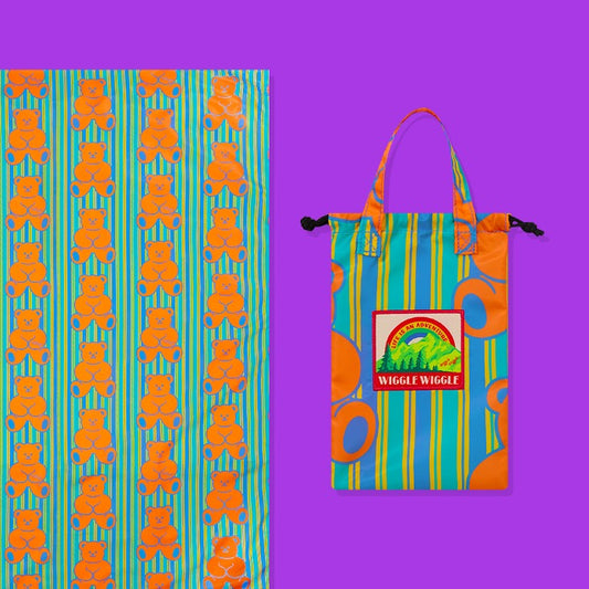 野餐墊 - Teddy Bear Stripe