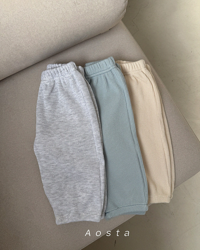 [A37] Waffle Pants