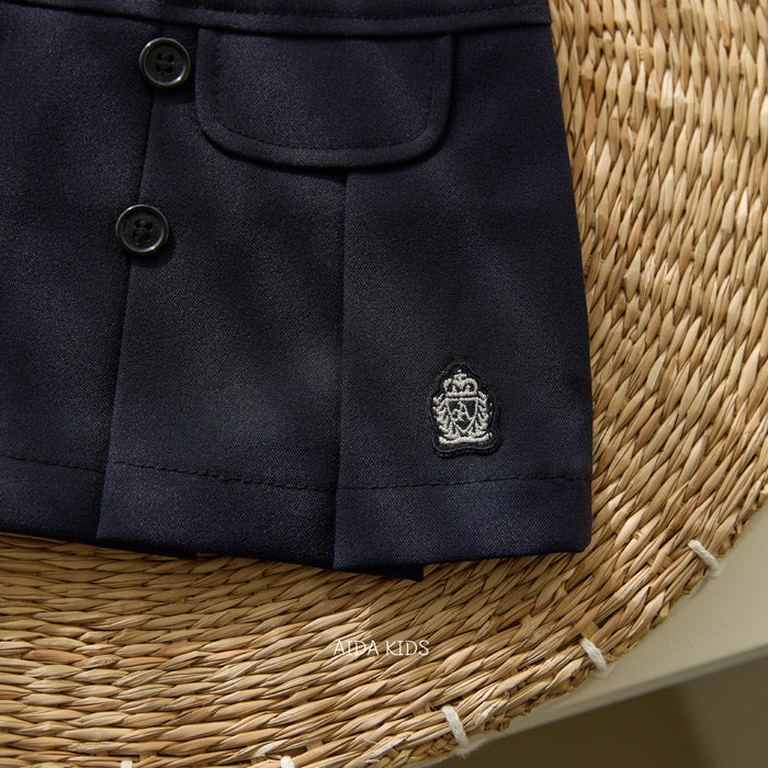 Basic button skirt [AA3]