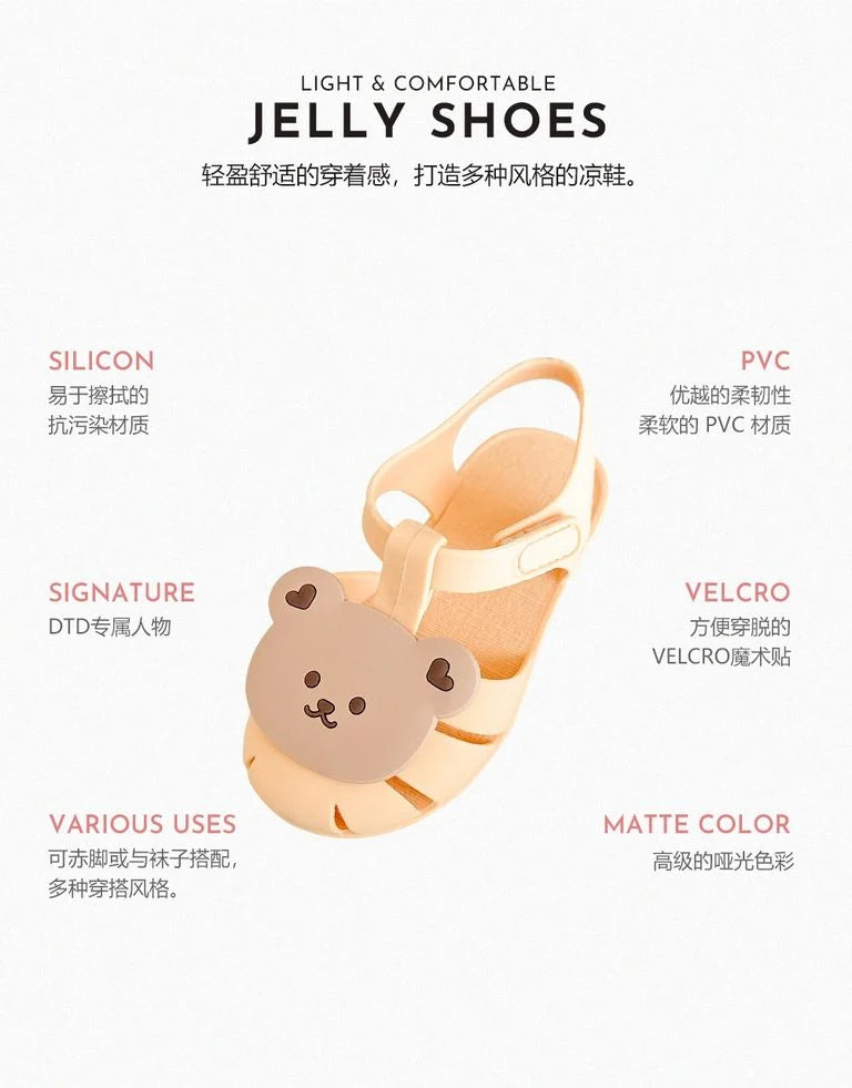 2024升級版✨圓圓臉果凍涼鞋
