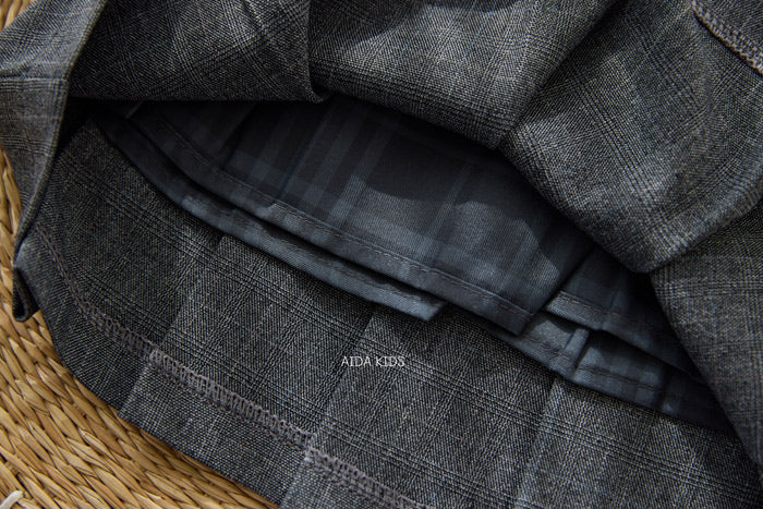 Glen Check Skirt [AA2]