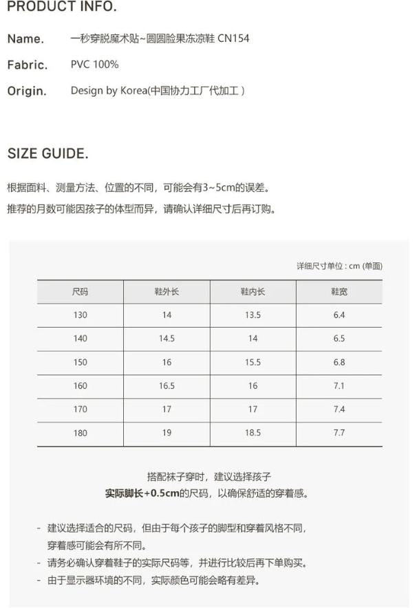 2024升級版✨圓圓臉果凍涼鞋